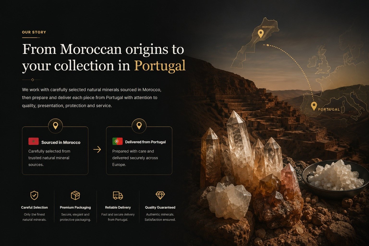From Moroccan origins to your collection in Portugal